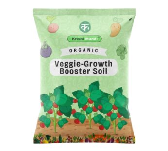 Krishi Mandi Organic Vegetable Potting Soil 10 KG – Kitchen Garden & Vegetable Soil Mix for Pots, Tomato, Chilli & Leafy Greens